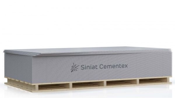 Плита фиброцементная Siniat Cementex 2400х1200х6 мм