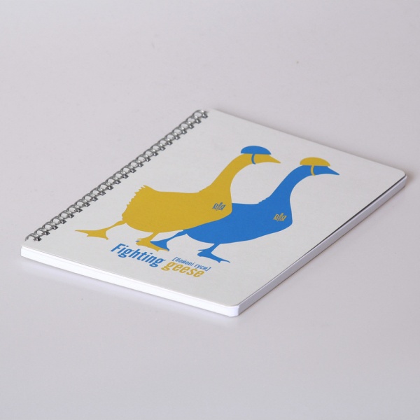 Блокнот для ескізів Бойові Гуси А5 KIRI Sketch