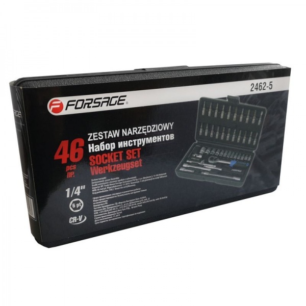 Набор ручного инструмента Forsage 46 шт. F-2462-5