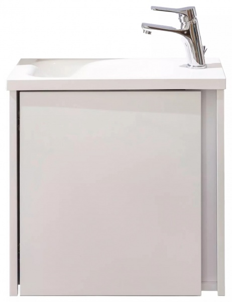 Тумба подвесная ЮВЕНТА Susie - 50 Белый с умывальником 