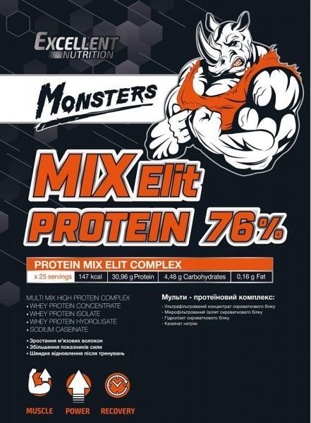 Протеин Excellent Nutrition PROTEIN MIX ELIT Персик 1 кг 