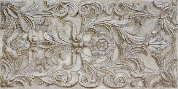 Плитка SALONI Моньєр орнамент гріс 45x90 