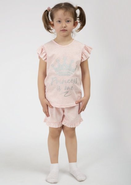 Комплект для дівчаток Roksana р.134-140 рожевий №0018/12146 