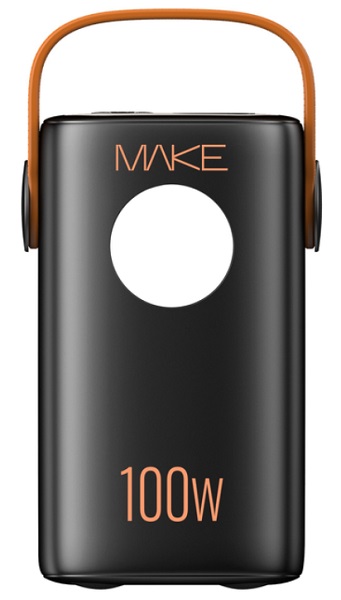 Повербанк Make 60000 mAh 100W PD+QC Black (MPB-601BK)