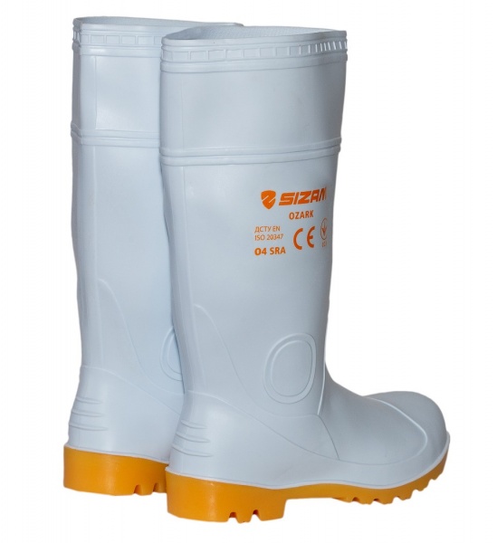 Сапоги резиновые Sizam Ozark р.39 36318 белый