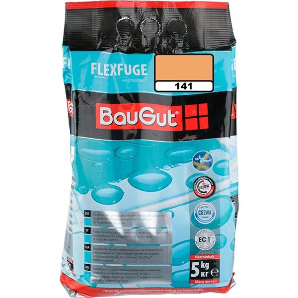 Фуга BauGut flexfuge 141 5 кг карамель