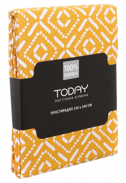 Простынь Evron 230x240 см коричневый Today 