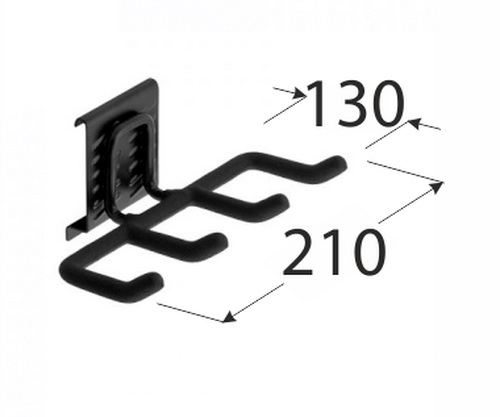 Крюк гаражный SGH3 130х210 мм