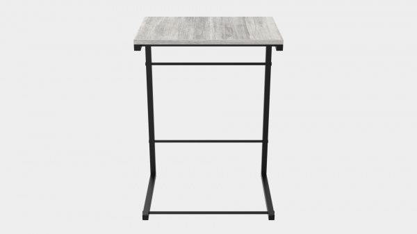 Столик приставной Терри 650х440х330 мм урбан лайт/черный 