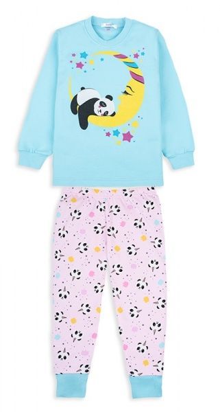 Піжама для дівчаток Габбі PGD-20-1 р.116 бірюзовий 