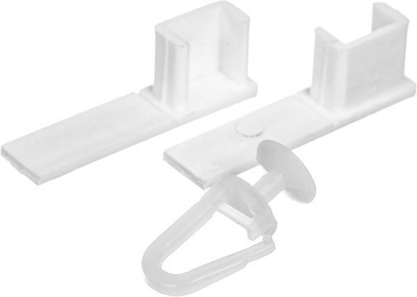 Карниз Талсистем 801047 з одним молдингом подвійний укомплектований 350 см білий 