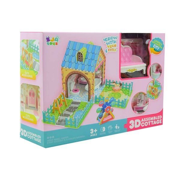 3D-конструктор Домик 0588-15