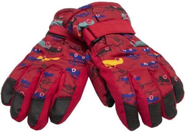 Рукавички лижні дитячі 22 см червоний 516987 