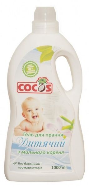Гель для машинной и ручной стирки Cocos из мыльного корня 1 л