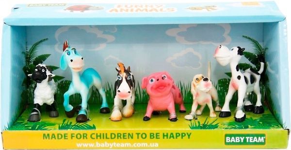 Набор игрушек Baby Team Ферма 4824428088312
