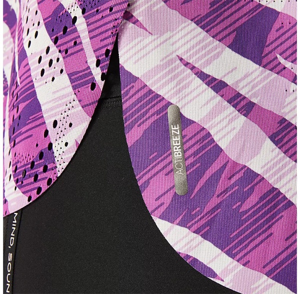 Майка Asics VENTILATE ACTIBREEZE TANK AOP 2012C423-501 р.XS рожевий