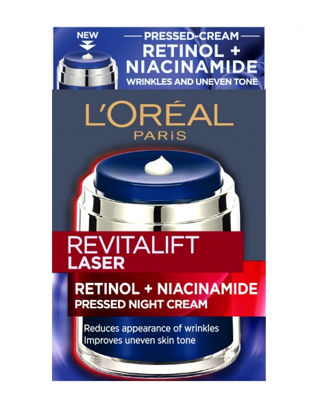 Крем для лица ночной L'Oreal Paris R Revitalift Лазер с ретинолом и никотинамидом 50 мл
