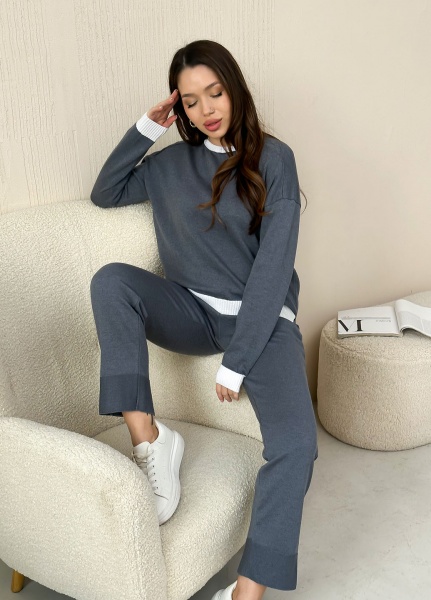 Костюм женский Прованс Dolly р. M серый