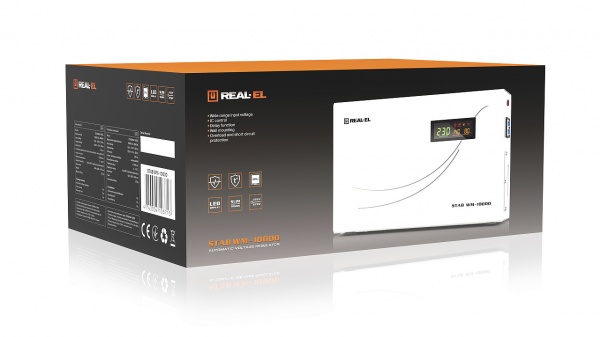 Стабілізатор напруги Real-el STAB WM-10000