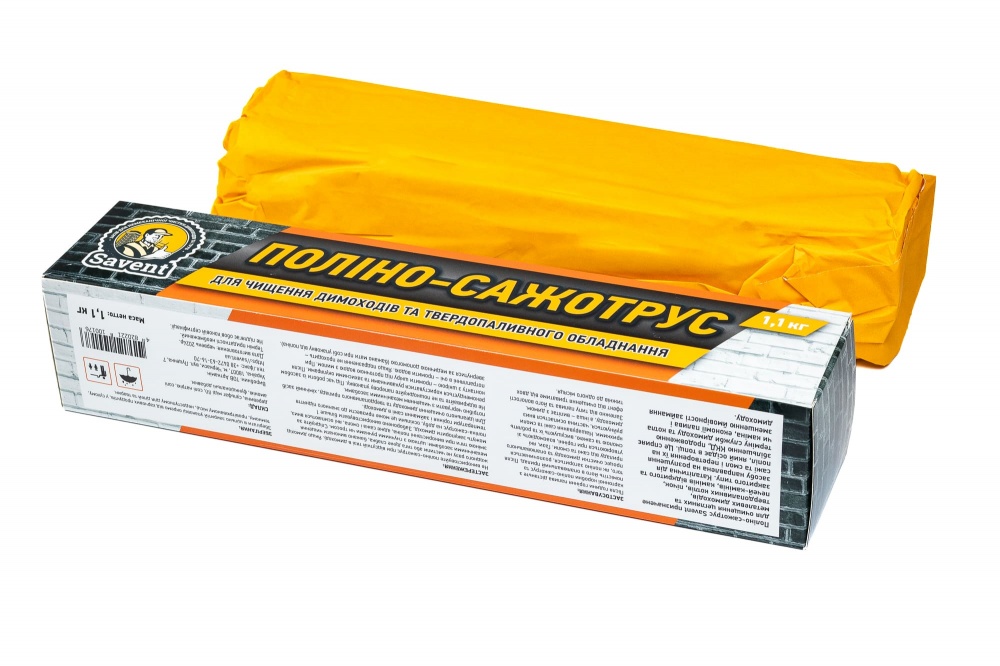 Поліно Savent для чищення димоходу