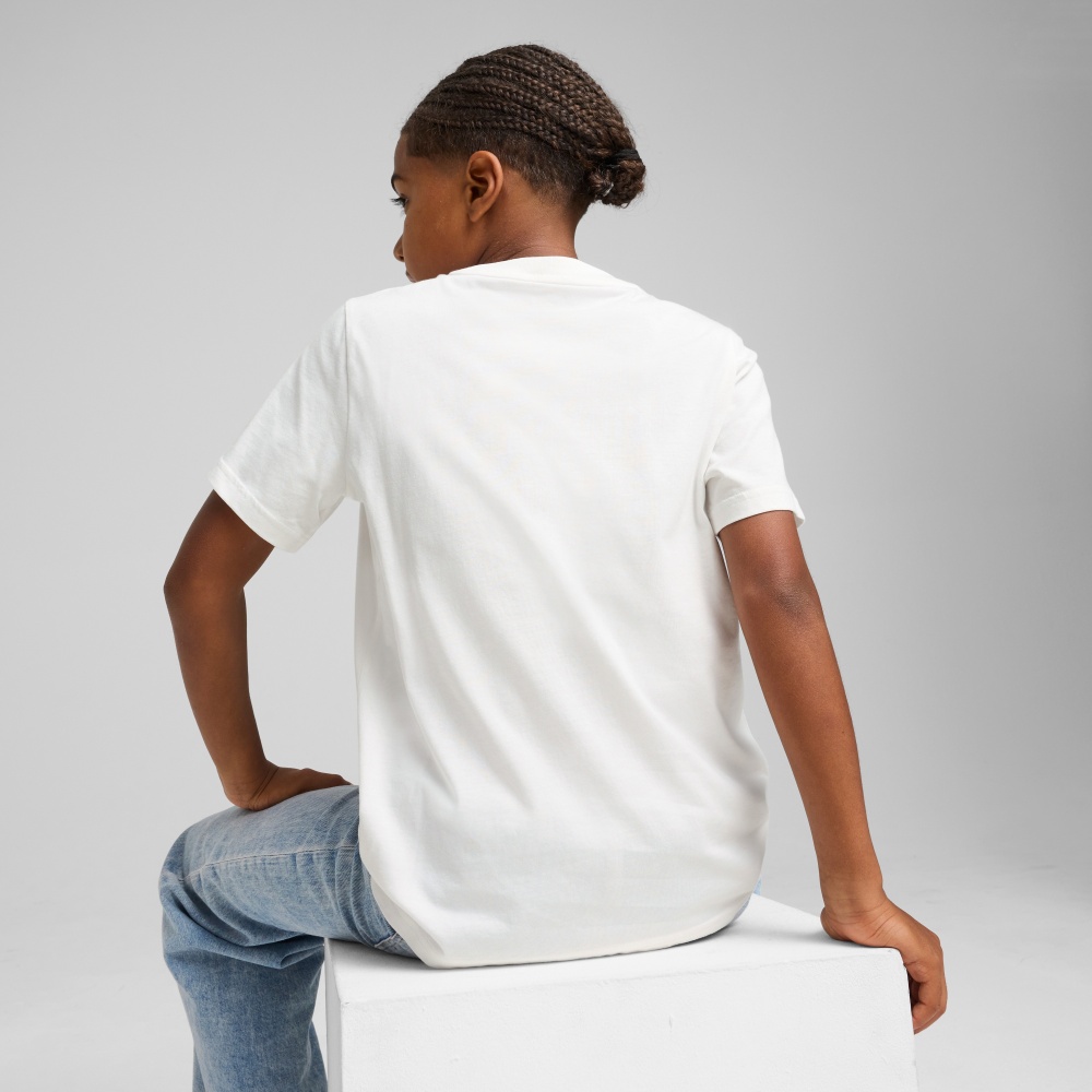 Футболка Puma GRAPHICS Tee IV B 68666102 р.128 белый