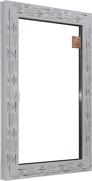 Вікно поворотно-відкидне ALMplast Delux 70 800x1200 мм праве 