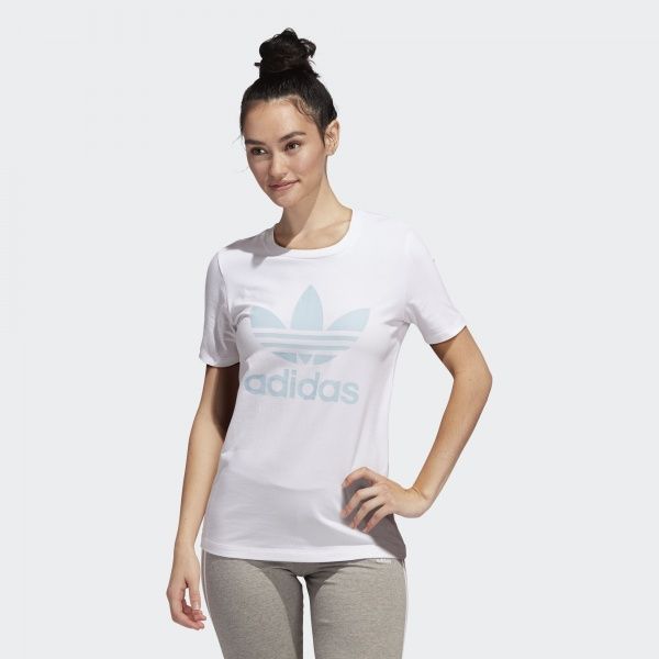 Футболка Adidas TREFOIL TEE FM3293 34 білий