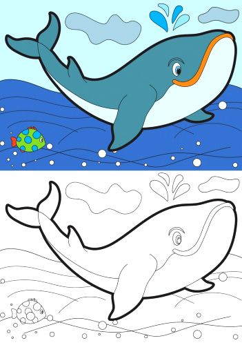 Раскраска «Подводный мир» 4402647021237