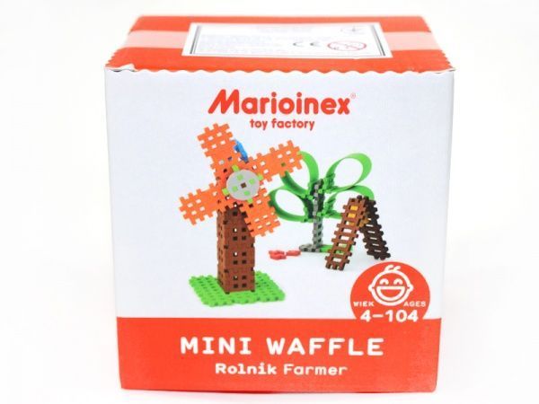 Конструктор Marioinex Mini Waffle Farmer 57 деталей 438973