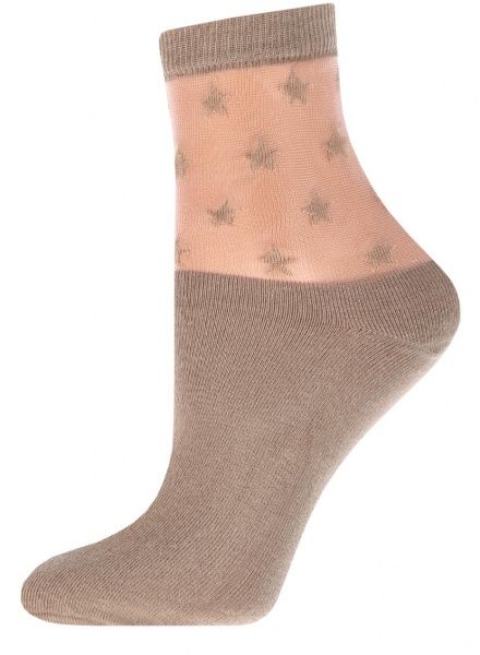 Шкарпетки жіночі Giulia WSM-006 р. 36-38 бежевий 