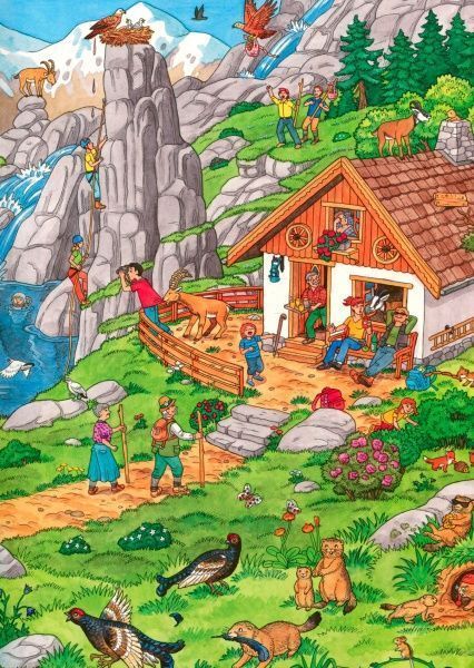 Книга Конопленко И. «Мій великий віммельбух Тварини» 978-966-74-8556-6