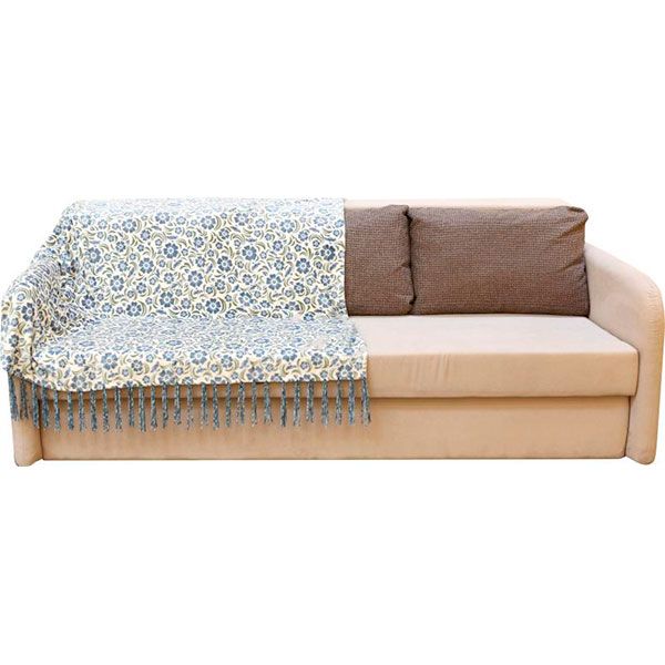 Плед La Nuit Fringe Swirly Floral 140x180 см