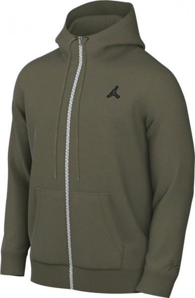 Джемпер Nike M J ESS FLC FZ HOODIE DA9810-222 р. M зелений
