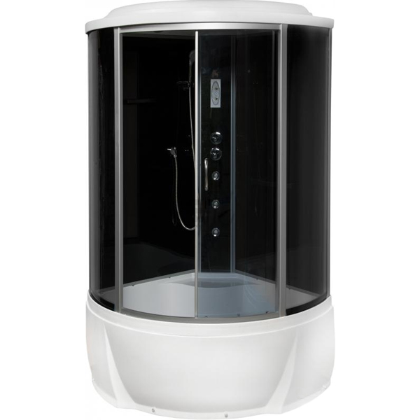 Гидромассажный бокс SELAK VK 11 1100*1100*2150 профиль сатин ст.графит