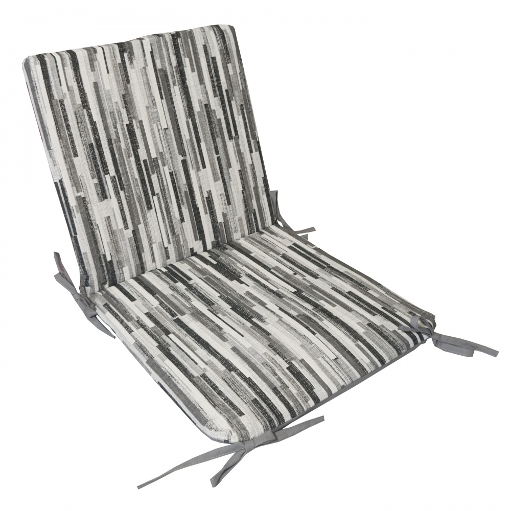 Подушка на крісло Ost-Fran 40х80х3 см, лонета Capri Gris