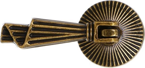 Меблева ручка DKT 20 G4 врізна мм стара бронзаDC