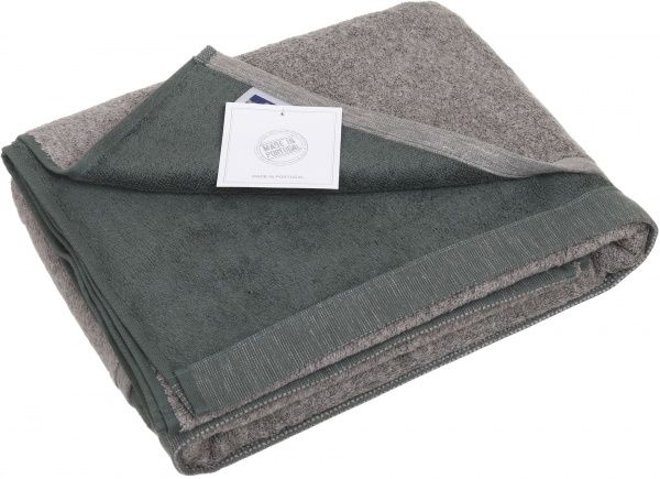 Рушник двосторонній 100x150 см смарагдовий Duo 