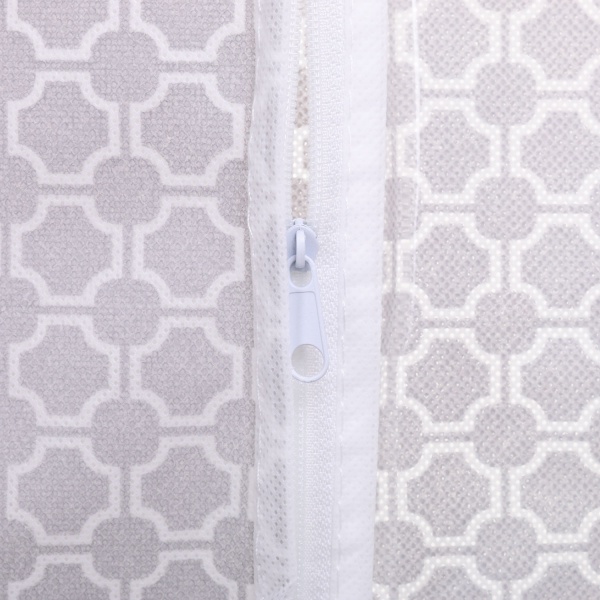 Чохол для одягу Мозаїка Vivendi 150x60 см білий із сірим