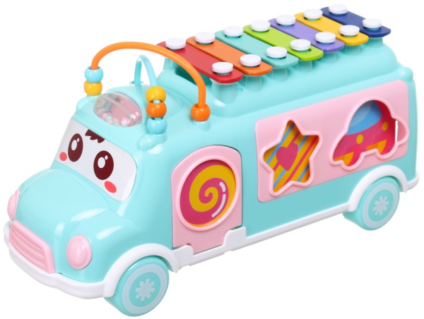 Іграшка музична-сортер Hang Wing Автобус 25х15 см HW19002578