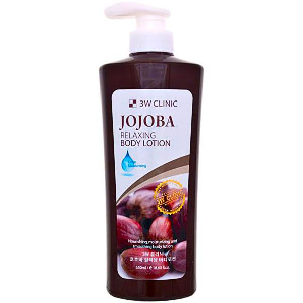 Лосьйон для тіла 3W Clinic Жожоба Relaxing Body lotion Jojoba 550 мл