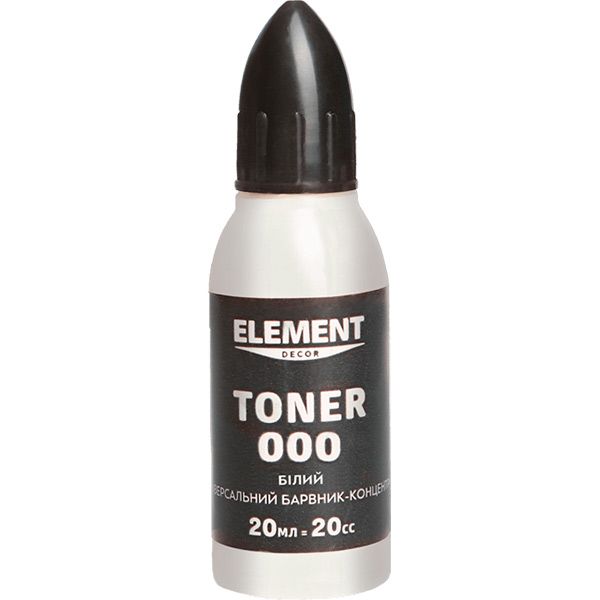 Пігмент Element Decor Toner білий 20 мл