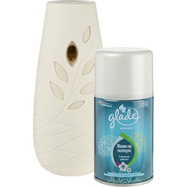 Автоматический освежитель воздуха Glade Горные цветы 250 мл