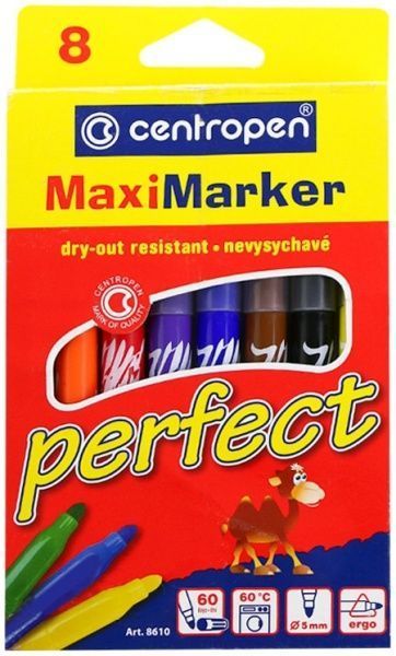Фломастери Perfect Maxi 8 шт. 8610 Centropen