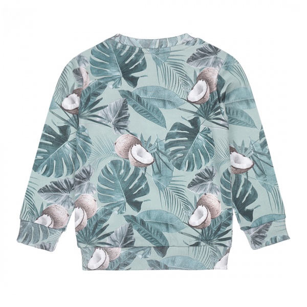 Свитшот для мальчика р.122 зеленый с рисунком V42804-37 