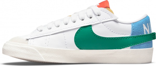 Кроссовки Nike BLAZER LOW '77 JUMBO DQ1470-100 р.40,5 разноцветный