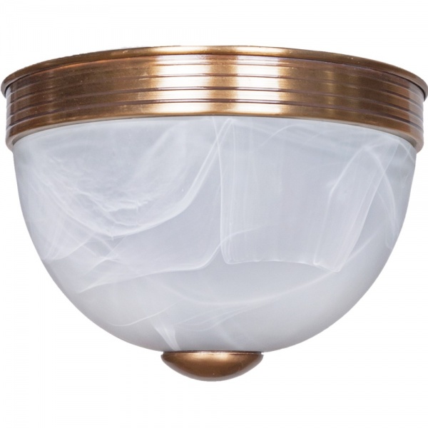 Люстра стельова Фабрика Світла НПБ 27-2х60-222 Легенда 2x40 Вт E27 латунь