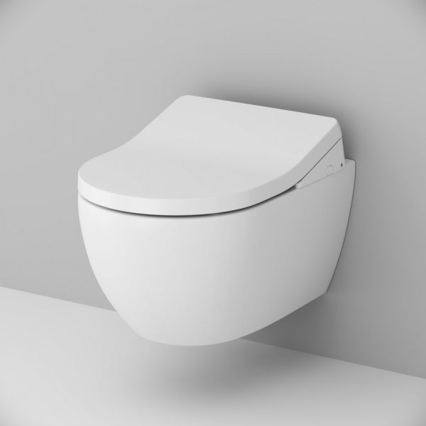 Сидіння для унітаза з кришкою AM.PM Clean Care CCC7853WH