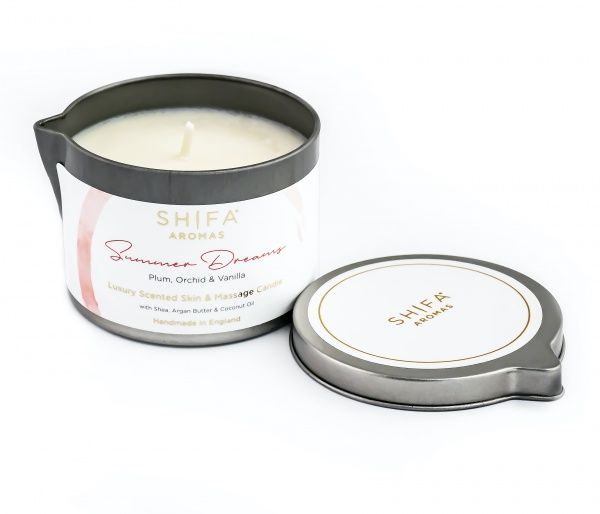 Свеча массажная Shifa Aromas массажная Летние мечты 180 г 