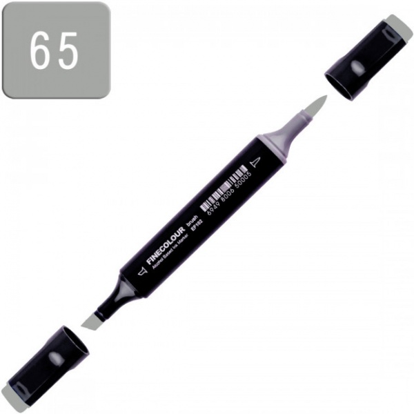 Маркер спиртовой FINECOLOUR EF102-65 серо-зеленый №6 