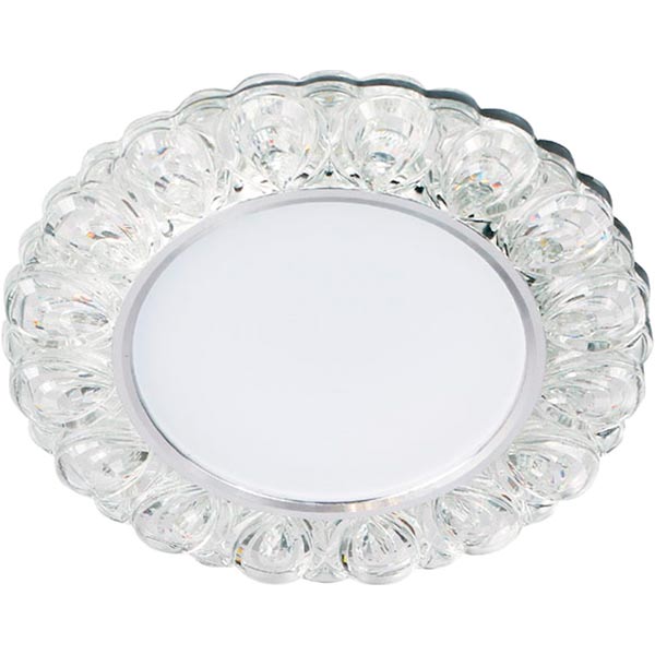 Світильник точковий LightMaster CE1050 з LED-підсвіткою 5 Вт 3000 К прозорий 